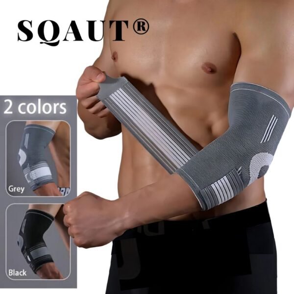 SQAUT® Ellenbogenbandage mit Klettverschlussband - Image 2