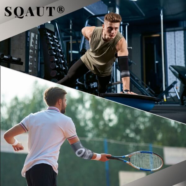 SQAUT® Ellenbogenbandage mit Klettverschlussband - Image 9