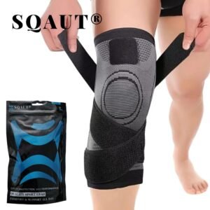 Kniebandage mit Klettverschluss